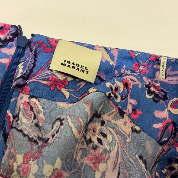 Isabel Marant Paysa printed silk-blend midi dress - Picture 5 of 7